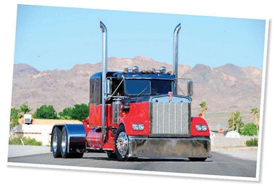 Scott Diller’s 1981 Kenworth W900A won Best of Show in the Limited Mileage Bobtail category. The Bethel, Pa., native’s truck is the showpiece of Lanita Transport, a company named after his parents, Larry and Juanita.