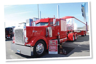 Brooklyn, Conn., resident Mike Bunning’s 2008 Peterbilt 389 and 2010 Mac dump were named Best of Show Working Combo.