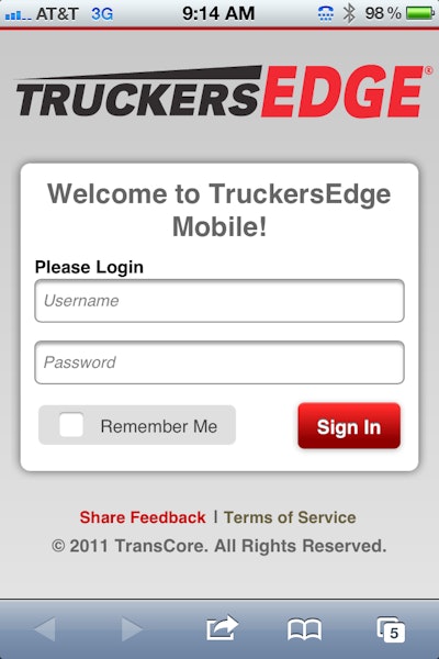 Truckers Edge Home Page