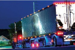 LEDs are popular on show trucks such as Disorderly Conduct, Paul Voigt’s 1999 Peterbilt 379.