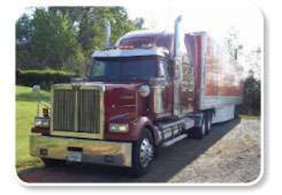 Sam Mobley, leased to Schneider National, gets 65 percent of revenue. He hauls dry van freight primarily from the Southeast to Texas.