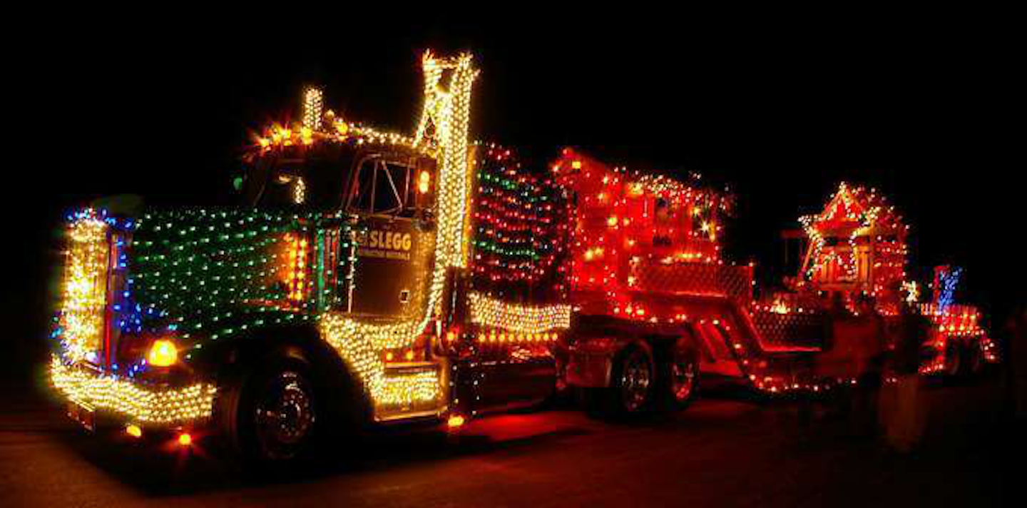 A growing spectacular: The Vancouver Island truck lights parade | Overdrive