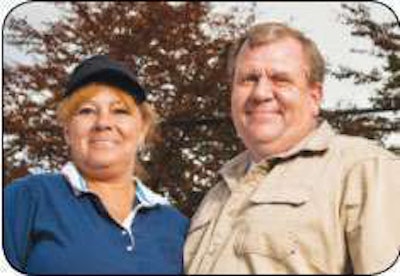 Scott and Suzanne Bawcom’s Dream Time Transportation is one of five owner-operator businesses competing in the new Shipping Wars reality-TV show, making its A&E debut Jan. 10.