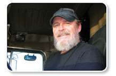 If truck stops are full, owner-operator Larry Cunningham hunts for warehouse or industrial districts for overnight parking.