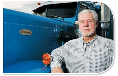 Dreama Parsons first saw the 1971 Peterbilt 359 parked in a field not far from her Knoxville, Tenn., home in the mid-1990s. She and her husband, Donnie, a seasoned owner-operator, had stopped to look at the old rig a few times, too, but when it showed up in her driveway, she fretted.
