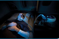 Since FMCSA’s Medical Review Board formed in 2005, regulators have advocated more scrutiny of conditions such as obstructive sleep apnea, which can be treated in-cab with use of continuous positive airway devices like the one shown here.