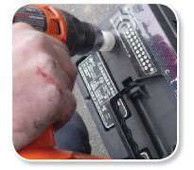 Use a special, circular wire brush to clean battery posts. Some can be chucked into a drill to speed the process and do a more thorough job.