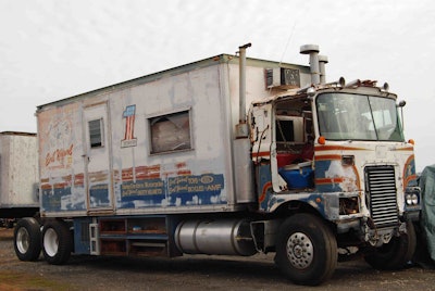 On location in North Carolina in 2012 during early restoration attempts.