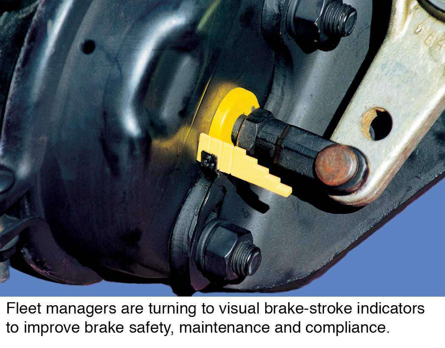 Brakestroke indicators for compliance Overdrive