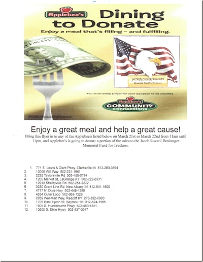 Dine To Donate At Applebees1