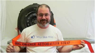 Auto Hauler Supply Big Orange Strap