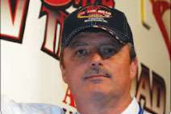 Billy Basenburg’s prizes include a 2008 Mack Pinnacle high-rise sleeper.