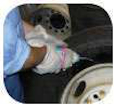 Lubing the bead is critical to getting it to slide on for concentric mounting and balance.