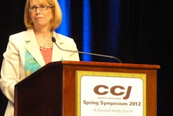 FMCSA Administrator Anne Ferro speaks at the 2012 CCJ Symposium.