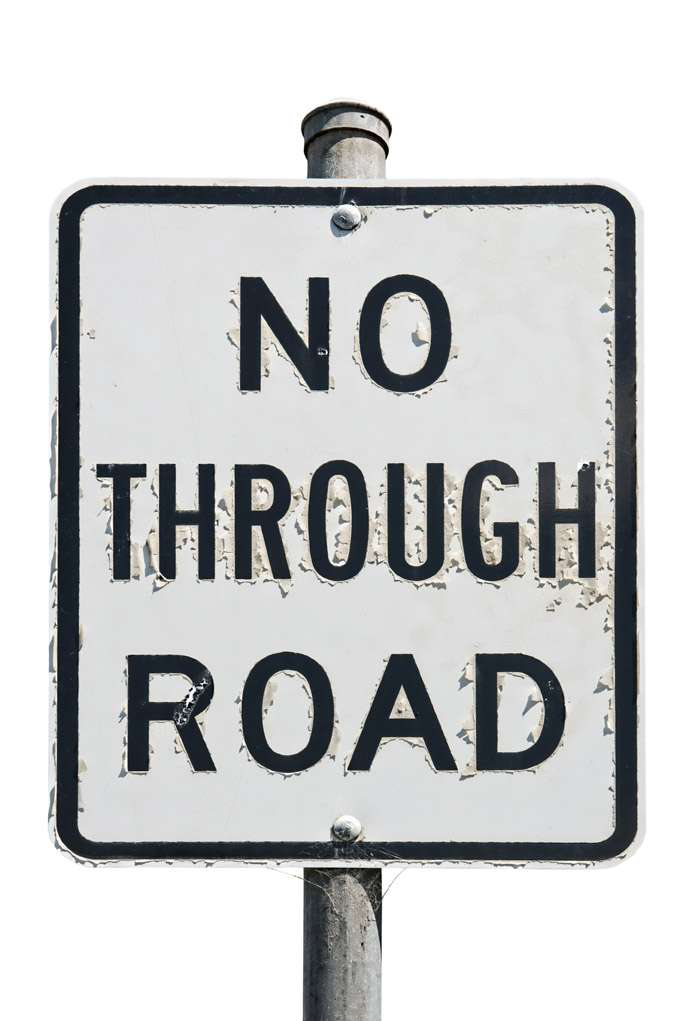 No Through Road Low