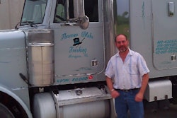 Small fleet owner-operator Thomas Blake