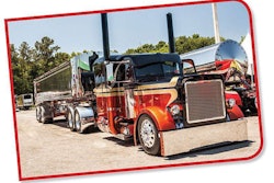 John O’Keefe and his 2007 Peterbilt 379 and 2011 Mac dump combo took home Best of Show, Working Combo.