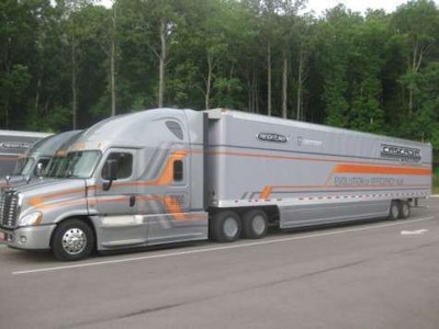 The Freightliner Cascadia Evolution is the next step toward the trucking industry reaching a 10 mpg standard, says Daimler Trucks North America CEO Martin Daum.