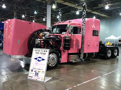 PDI's 'breast cancer truck' on display