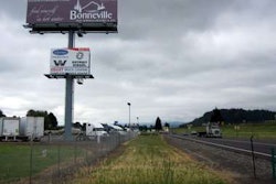 Bonneville Billboard Photo By Stuart Tomlinson