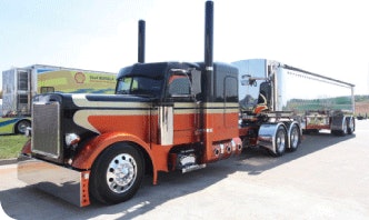 John O’Keefe’s Peterbilt 379 won Best of Show at the 2012 Shell Rotella SuperRigs competition in Joplin, Mo.