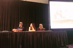 uShip is the backbone of the reality show ‘Shipping Wars’ on the A&E television network. Three of the stars of the show, Marc Springer, Jennifer Brennan and Roy Garber, were on hand at the uShip booth, where they signed autographs, and at the company’s press conference announcing the new uShip Pro platform.