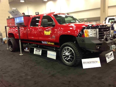 Big Red will be given away in April.