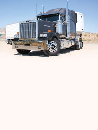 The Western Star 4900EX boasts a customizable style and rugged dependability.