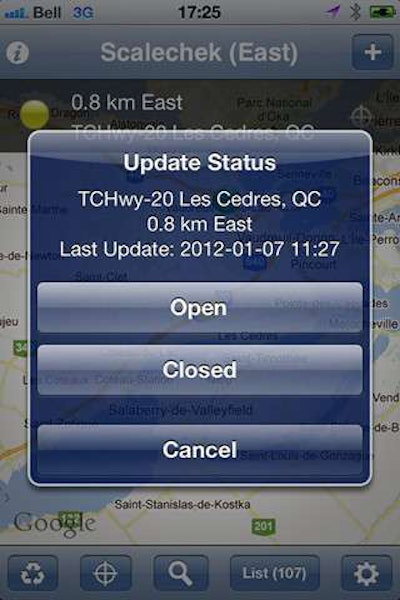 Scalechek Alert Screenshot
