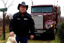 Mike “Mustang” Crawford and his 1994 Freightliner