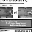 Overdrive’s September 1975 issue speculated that the Mob had killed Teamster leader Jimmy Hoffa. Reporter Jim Drinkhall covered the Teamsters activities closely because, as a strongly organized union, the group threatened independent truckers.