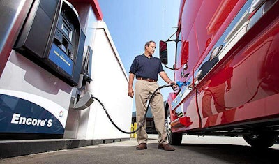 Small quantities of DEF are injected into the exhaust before the fluid is vaporized to form carbon dioxide and ammonia. When the ammonia hits the catalytic converter in the SCR system, the nitrogen oxides from diesel exhaust break down into nitrogen and water. Carbon dioxide, nitrogen and water vapor are released into the air.