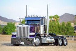 John Gonzales’ 2009 Peterbilt 388 won Best of Show at the 2012 Great West Truck Show.