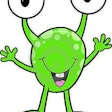 Cute Green Alien