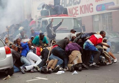 South Africa Stoning