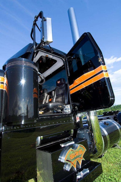 To Outfit Triple One With Suicide Doors Beaudoin And Co Had To Move The Daycab’s Air Cleaners Forward A Little