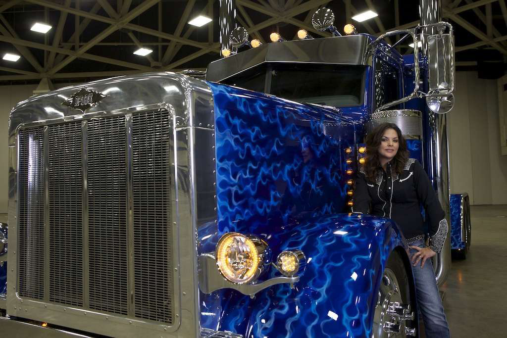 teresa and truck