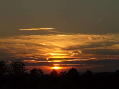 Sunset In Roanoke Va By Dawn Charest