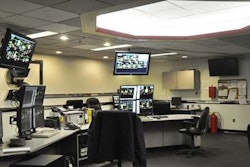 The state-of-the-art control room at Safety-Kleen’s oil re-refinery has the look and feel of a sophisticated aircraft control tower.