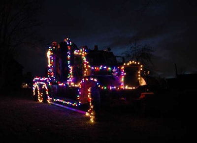 A Diamond T wrecker owned by Tom rohrich