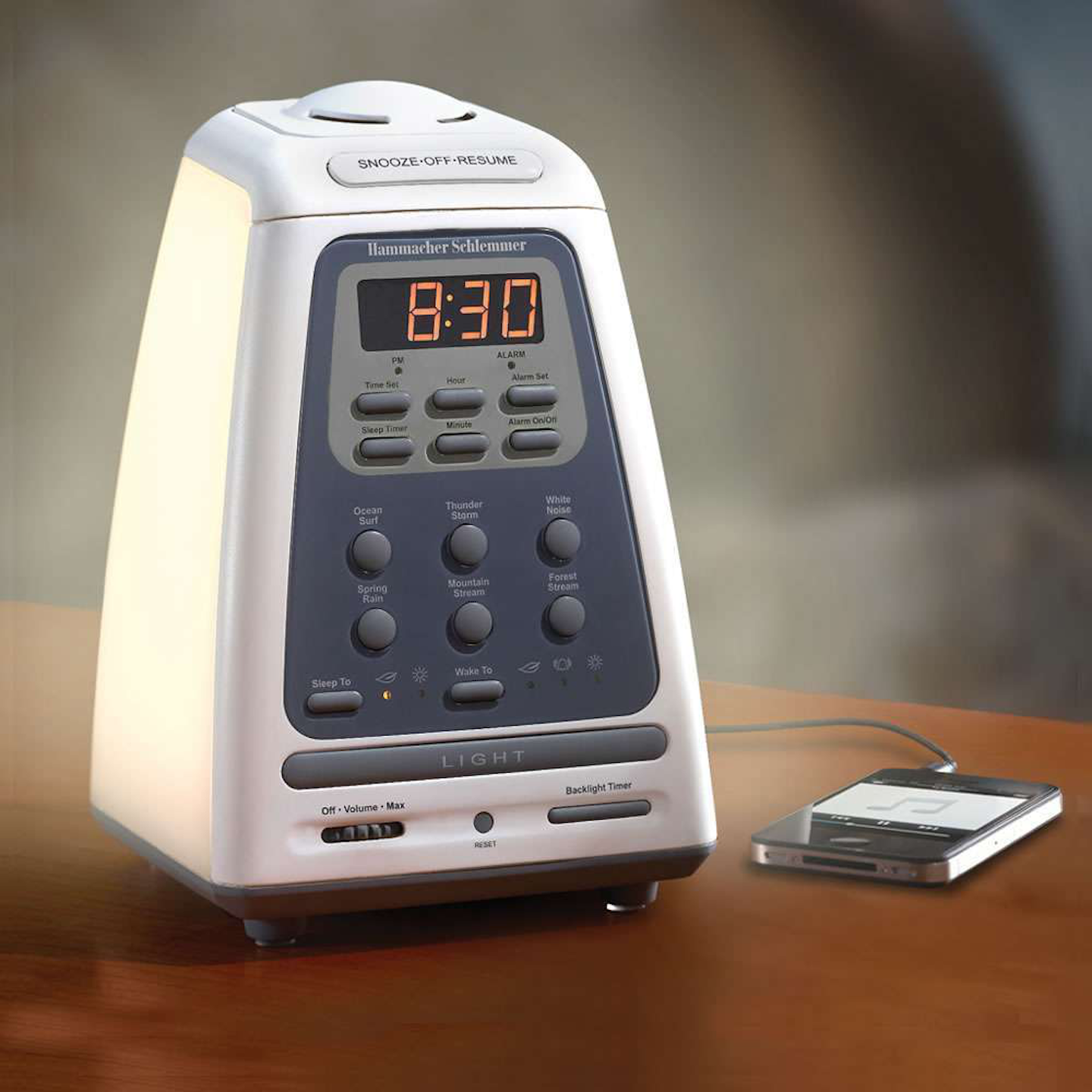 Aromatherapy alarm clock Overdrive