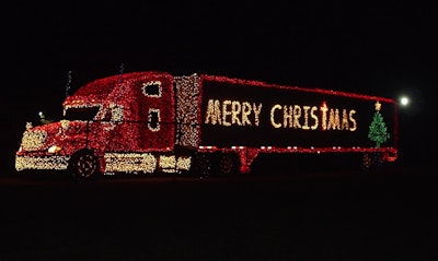 Submitted by William Yates of Franklin, Ga. Photo of a truck passing him by in Eufala, Ala., in December 2011.