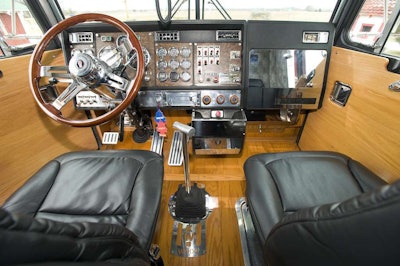 Johnson stayed true to the classic looks of the W900 on the inside, with a few modern updates added for stylistic relief.