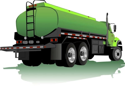 Green Gas Truck