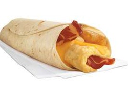 Cheesy Bacon Bk Wrapper Medium