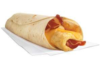 Cheesy Bacon Bk Wrapper Medium