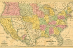 U s Map 1893