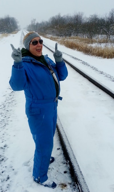 Wendy In Snow 2