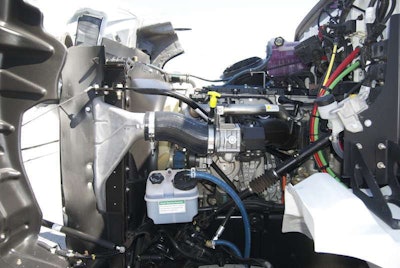 The shock-assisted hood is easy to open and lower. Once down, access to the engine compartment and daily check points is top-notch.