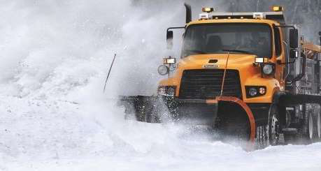 Freightliner snowplow